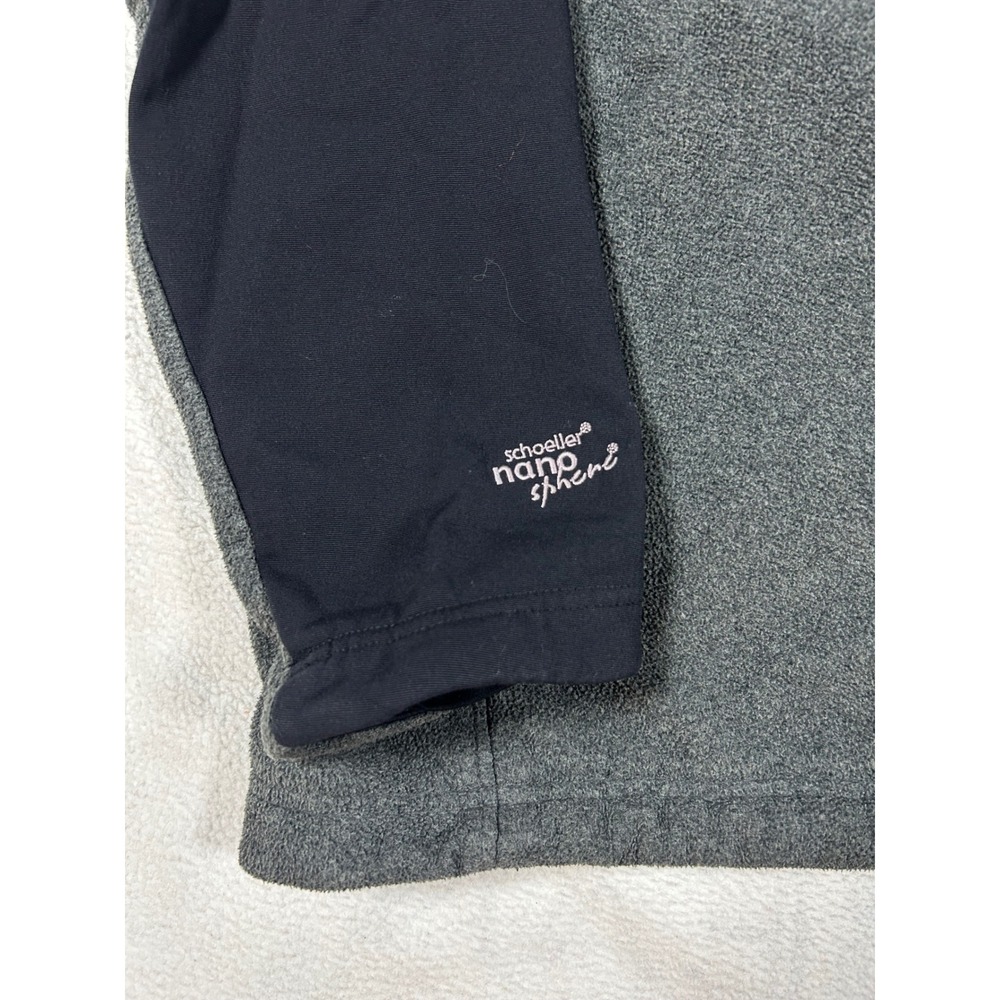 Mountain Hardwear Fleece Jacket Mens XL Gray Black Schoeller NanoSphere - Picture 3 of 8